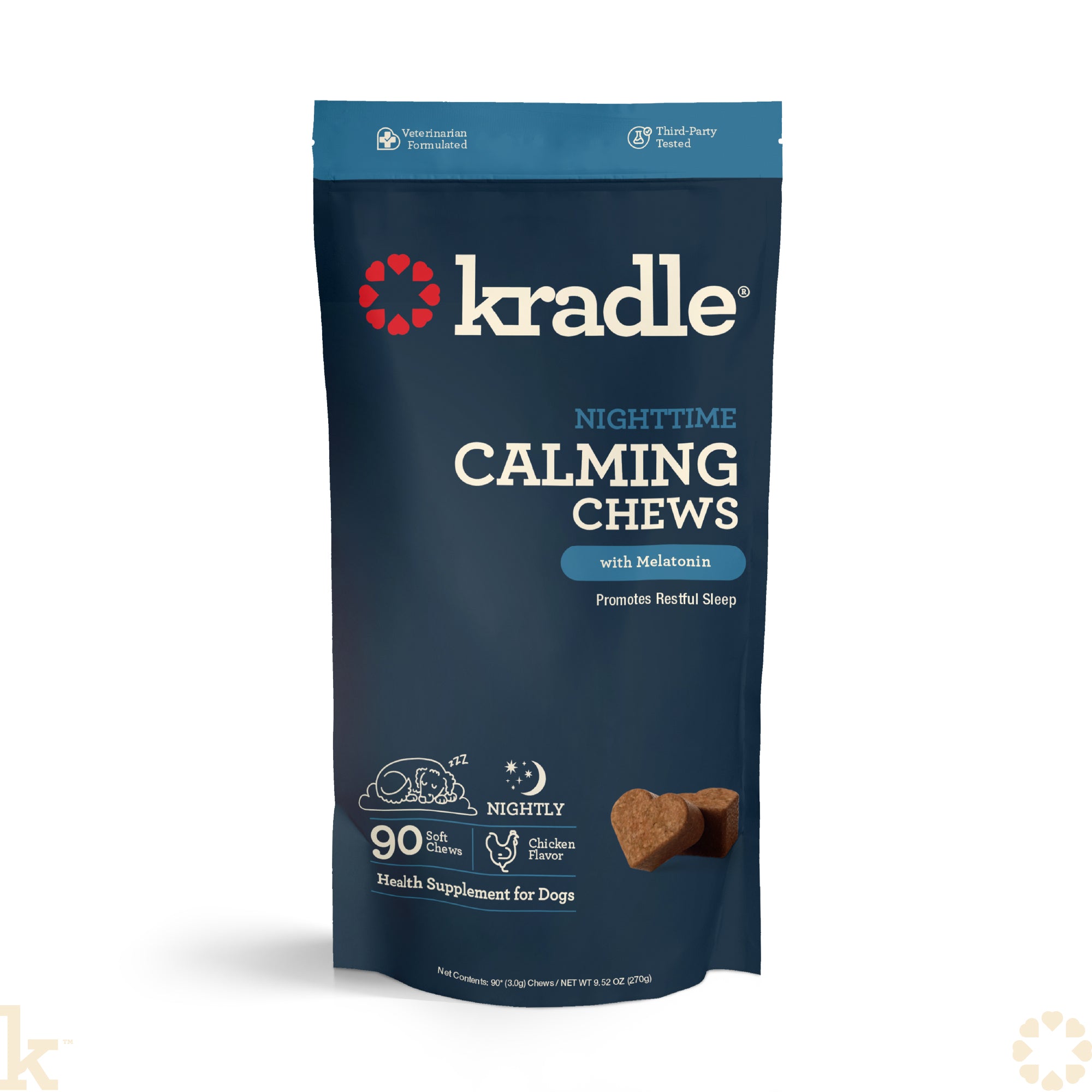 Kradle Nighttime Calming Chew - 90 count