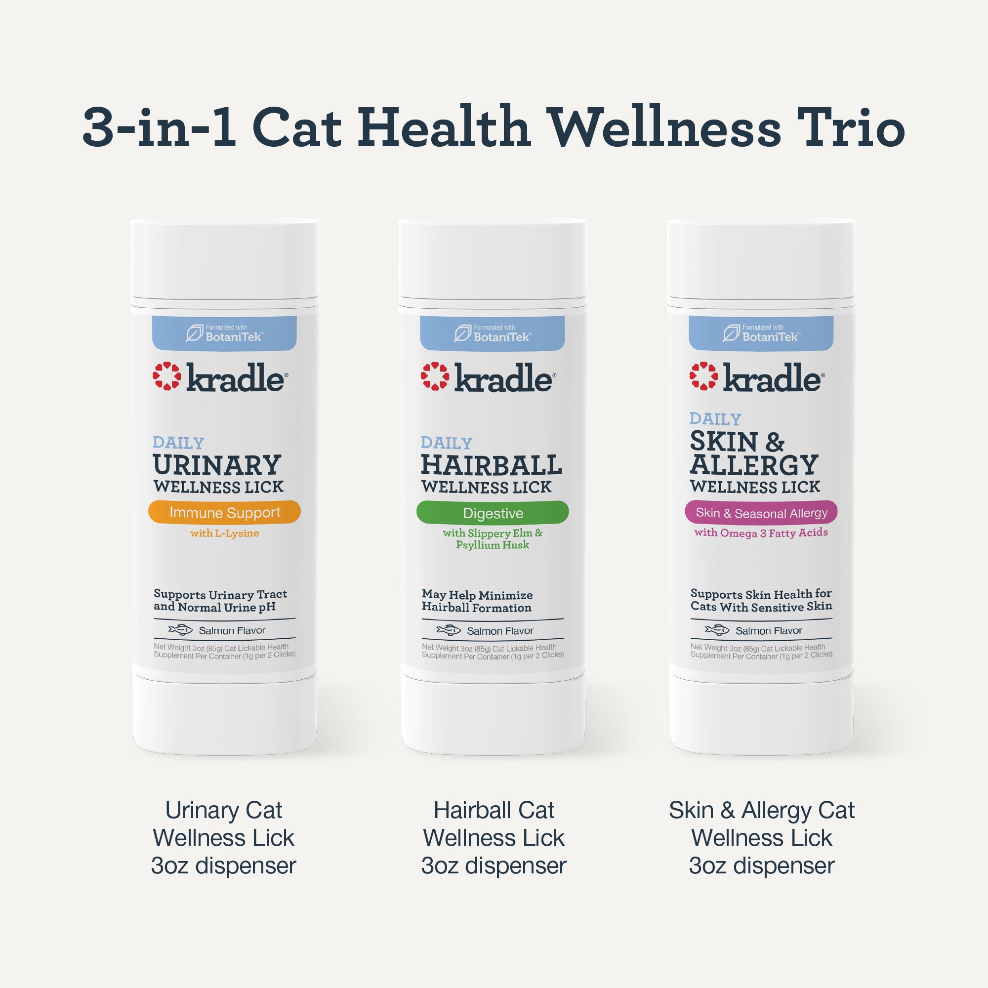 3-in-1 Cat Health Wellness Trio