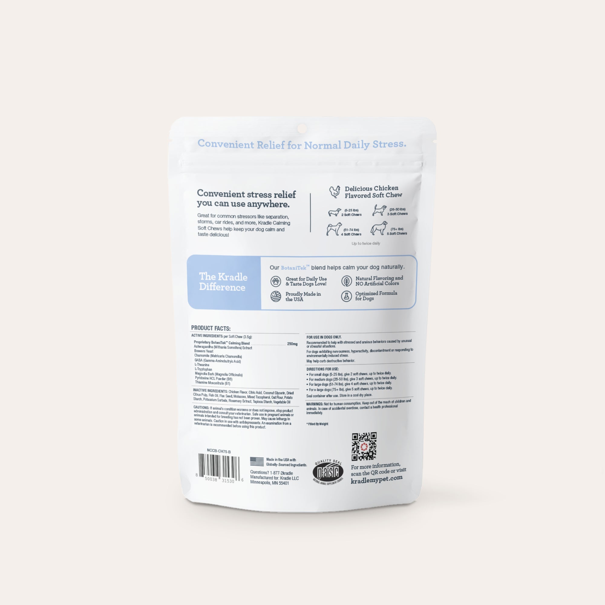 Daily Calming Chews For Dogs